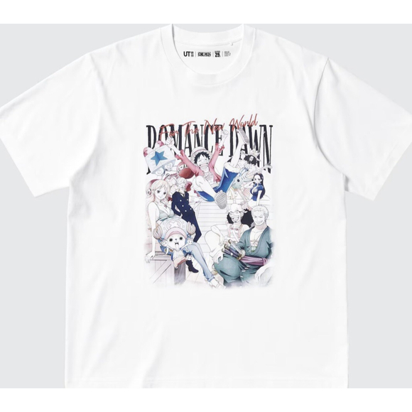 Uniqlo x One Piece Anime 25th anniversary unisex Romance Dawn- M,2xl,3xl only - Picture 1 of 3